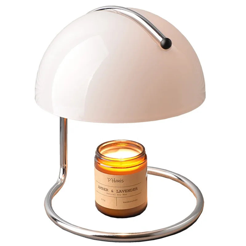 Vérra™ – Abajur de Mesa Estilo Bauhaus com Cúpula de Vidro