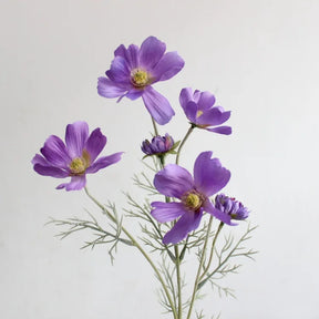 Flor Artificial de Camomila em Seda 60cm