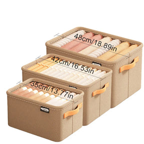 Organizador de Roupas Dobrável – Kit com 1, 2 ou 3