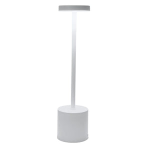 Luminária de Mesa LED Recarregável em Metal
