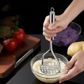 Amassador de Batatas em Aço Inox