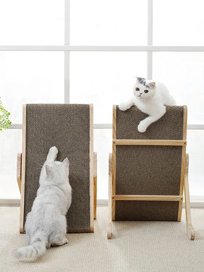 Moggie – Arranhador 3 em 1 com Cama, Quadro de Madeira e Placa Removível para Gatos