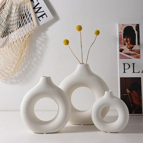 Floræn™ – Vaso Nórdico Minimalista para Arranjos Florais