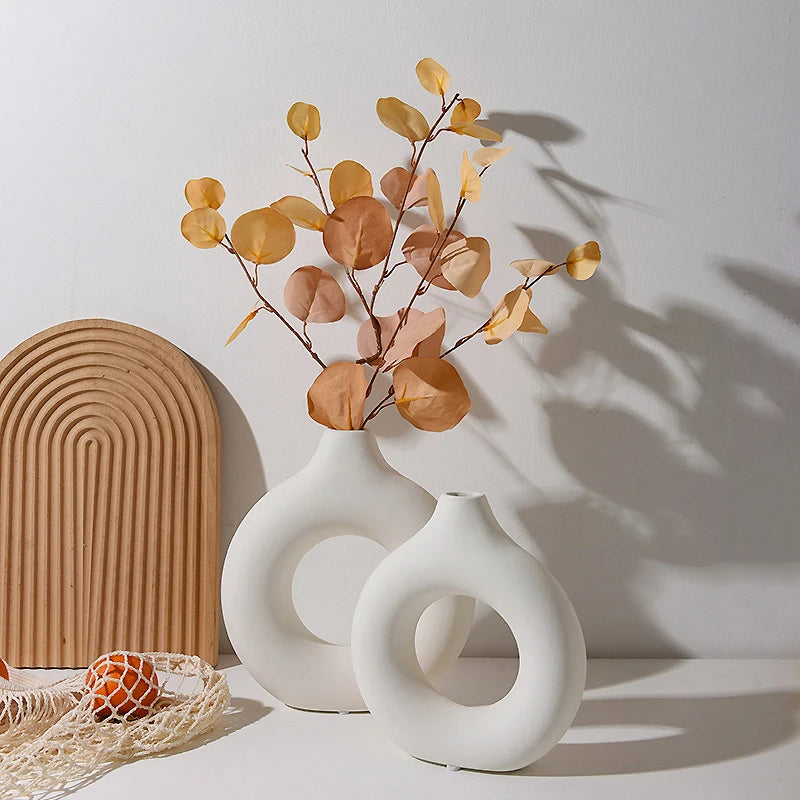 Floræn™ – Vaso Nórdico Minimalista para Arranjos Florais