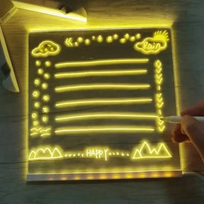 LumiArt™ Prancheta de LED iluminada.